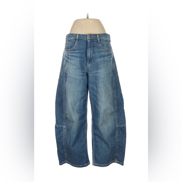 Anthropologie Denim - Anthropologie Pilcro barrel Jeans blue / indigo